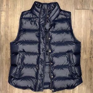 J. CREW WOMEN’S NAVY VEST - SIZE MEDIUM